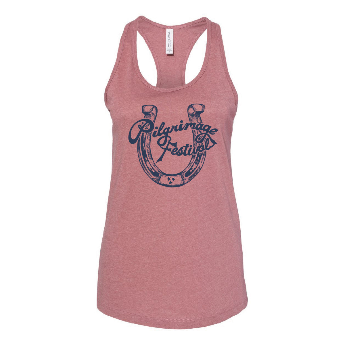 Horseshoe Ladies Racerback Tank