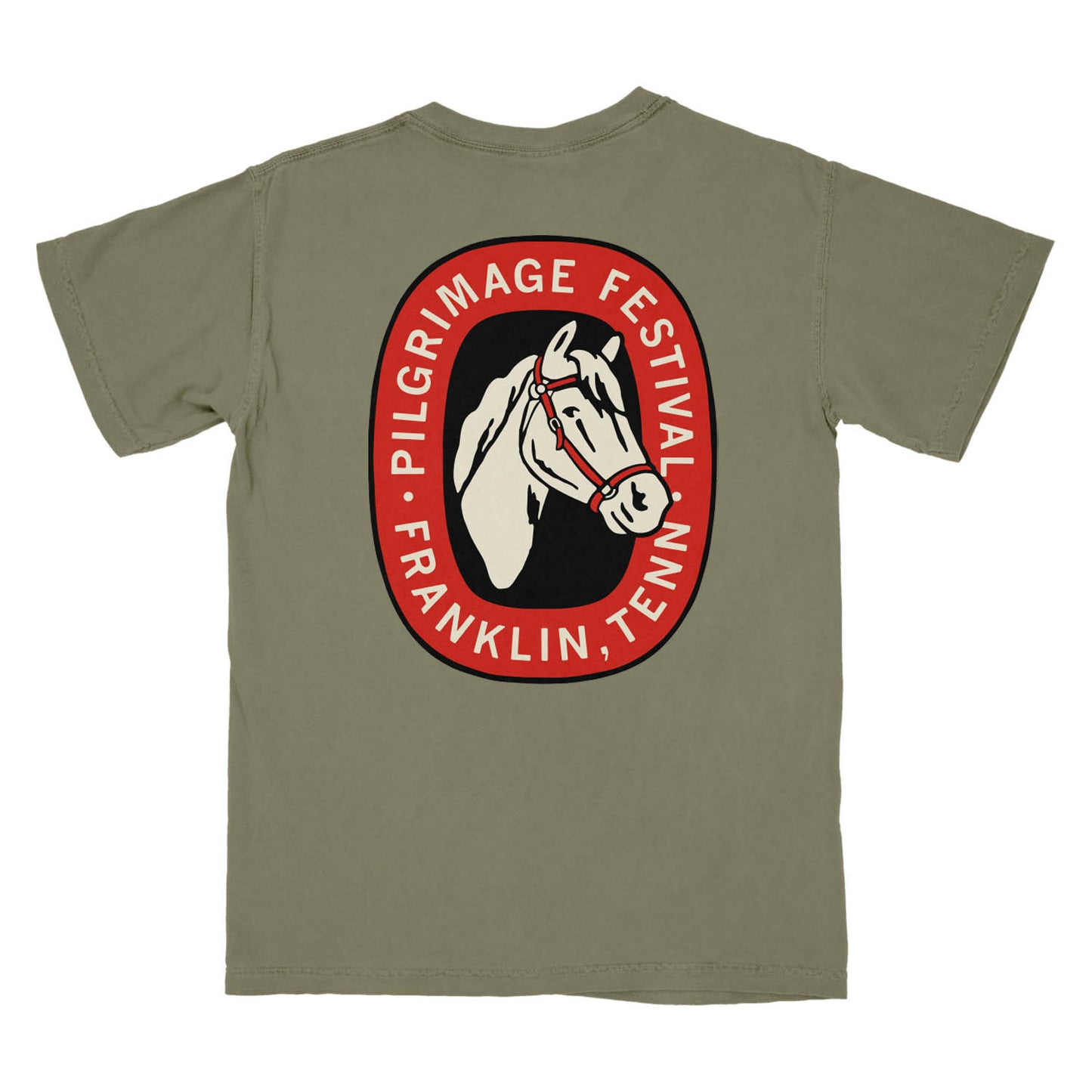 Garment Washed Unisex Pocket Tee