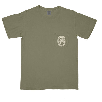 Garment Washed Unisex Pocket Tee